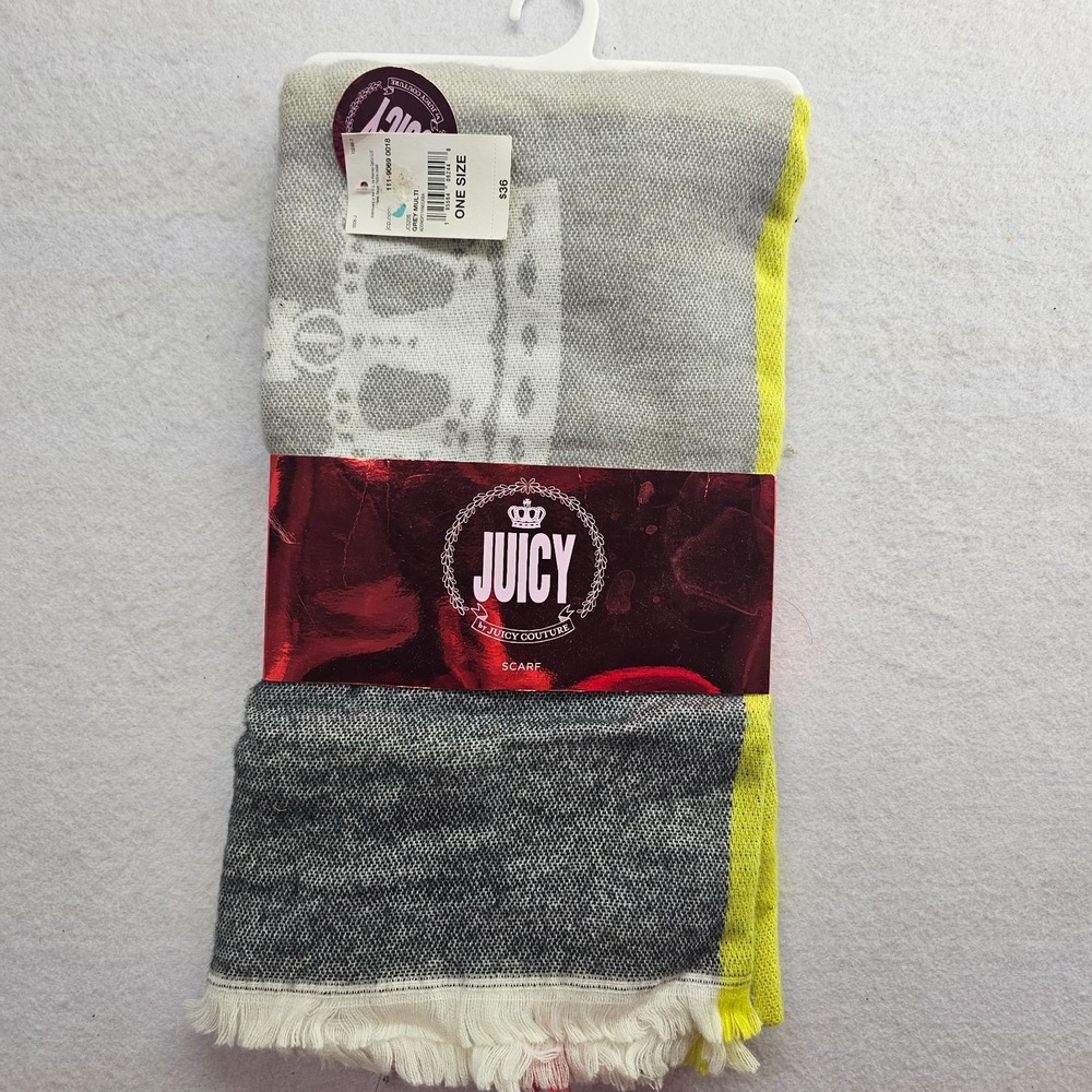 Juicy‎ Couture Scarf multi color